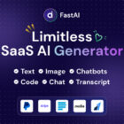 دانلود اسکریپت هوش مصنوعی FastAi-SaaS AI Content Voice Text Image Chat & Code Generator