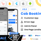 دانلود اپلیکیشن درخواست رزرو تاکسی فلاتر CabME-Flutter Complete Taxi app-Taxi Booking Solution