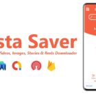 دانلود اپلیکیشن دانلودر اندروید Insta Saver-Instagram Videos Downloader