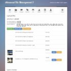 دانلود اسکریپت مدیریت فایل Advanced File Management