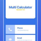 دانلود اپلیکیشن ماشین حساب اندروید Multi Calculator-All in one calculator app