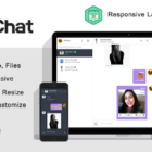 دانلود اسکریپت چت روم Wchat-Fully Responsive PHP AJAX Chat Script