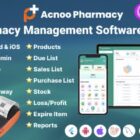 دانلود اسکریپت و اپلیکیشن مدیریت داروخانه فلاتر Acnoo Pharmacy