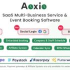 دانلود اسکریپت سایت ساز Aoxio-SaaS Multi-Business Service Booking