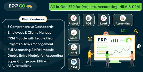 دانلود اسکریپت منابع سازمانی ERPGo SaaS-All In One Business ERP دانلود اسکریپت منابع سازمانی ERPGo SaaS-All In One Business ERP
