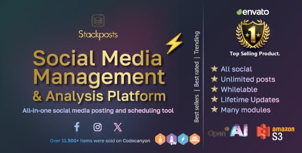 دانلود اسکریپت سوشال مدیا مارکتینگ Stackposts-Social Marketing Tool دانلود اسکریپت سوشال مدیا مارکتینگ Stackposts-Social Marketing Tool