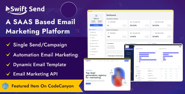 دانلود اسکریپت ایمیل مارکتینگ Swift Send-Email Marketing and Campaign دانلود اسکریپت ایمیل مارکتینگ Swift Send-Email Marketing and Campaign