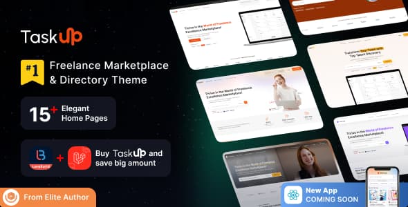 دانلود اسکریپت فریلنسر Taskup-Freelance Marketplace-Service Finder دانلود اسکریپت فریلنسر Taskup-Freelance Marketplace-Service Finder