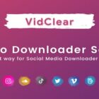 دانلود اسکریپت دانلودر VidClear-Video Downloader Script