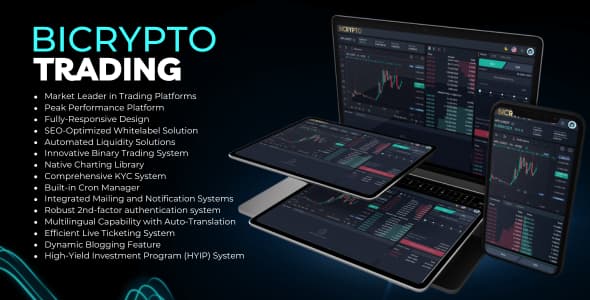 دانلود اسکریپت صرافی Bicrypto-Crypto Trading Platform-Binary Trading دانلود اسکریپت صرافی Bicrypto-Crypto Trading Platform-Binary Trading