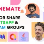 دانلود اپلیکیشن اشتراک گذاری لینک اندروید LineMate-WhatsApp-Telegram