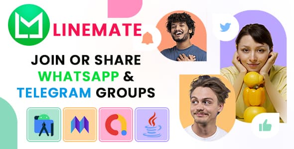 دانلود اپلیکیشن اشتراک گذاری لینک اندروید LineMate-WhatsApp-Telegram دانلود اپلیکیشن اشتراک گذاری لینک اندروید LineMate-WhatsApp-Telegram