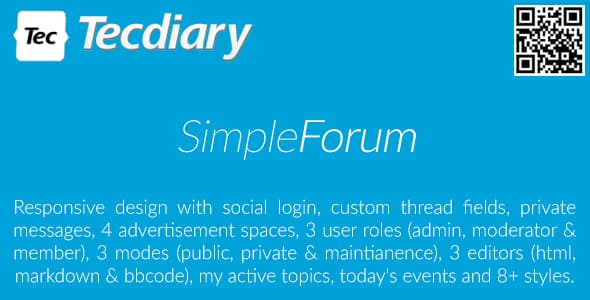 دانلود اسکریپت انجمن Simple Forum-Responsive Bulletin Board دانلود اسکریپت انجمن Simple Forum-Responsive Bulletin Board