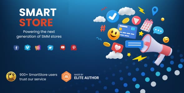 دانلود اسکریپت سوشال مدیا مارکتینگ SmartStore-SMM Store Script دانلود اسکریپت سوشال مدیا مارکتینگ SmartStore-SMM Store Script
