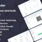 دانلود اسکریپت سوشال مدیا مارکتینگ WhatSender-Whatsapp server-SAAS