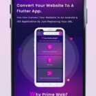 دانلود اپلیکیشن وب ویو فلاتر Prime Web-Convert Website to a Flutter App