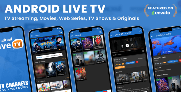 دانلود اپلیکیشن فیلم و سریال اندروید Android Live TV-TV Streaming-Movies دانلود اپلیکیشن فیلم و سریال اندروید Android Live TV-TV Streaming-Movies