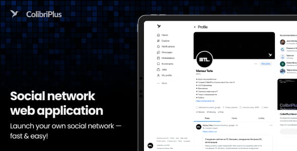 دانلود اسکریپت شبکه اجتماعی ColibriPlus-Social Network Web Application دانلود اسکریپت شبکه اجتماعی ColibriPlus-Social Network Web Application