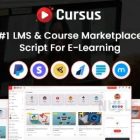 دانلود اسکریپت فروش دوره Cursus-LMS-Online Courses Marketplace