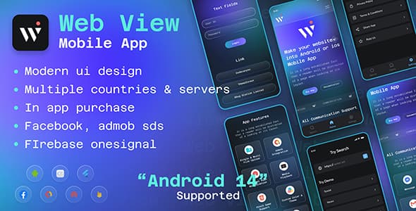 دانلود اپلیکیشن وب ویو فلاتر Flutter Webview-Web to App Converter Flutter دانلود اپلیکیشن وب ویو فلاتر Flutter Webview-Web to App Converter Flutter