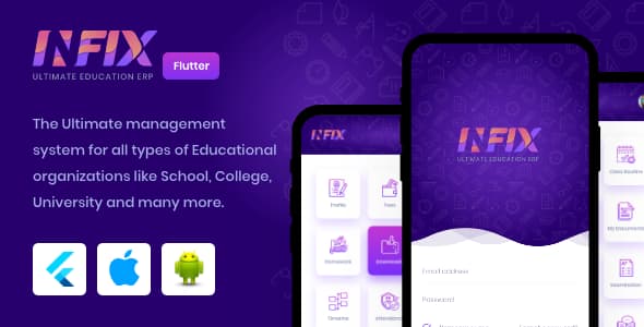 دانلود اپلیکیشن مدیریت مدرسه فلاتر InfixEdu-Open Source Flutter دانلود اپلیکیشن مدیریت مدرسه فلاتر InfixEdu-Open Source Flutter