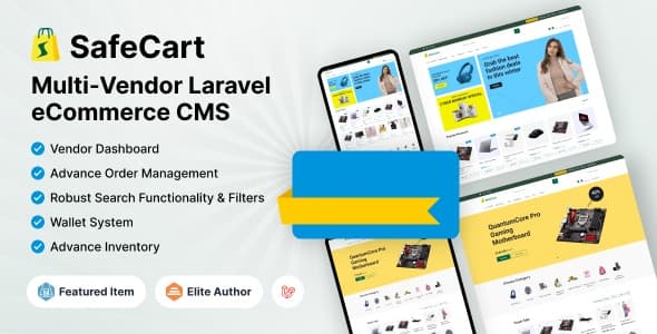 دانلود اسکریپت چند فروشندگی Safecart-Multi-Vendor Laravel eCommerce دانلود اسکریپت چند فروشندگی Safecart-Multi-Vendor Laravel eCommerce