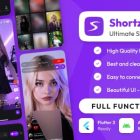 دانلود اپلیکیشن شبکه اجتماعی فلاتر Shortzz-Tiktok Clone-Short Video App