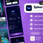 دانلود اپلیکیشن والپیپر اندروید Sphere-Live Wallpaper App