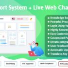 دانلود اسکریپت تیکت پشتیبانی Support System-Live Web Chat-Client Desk