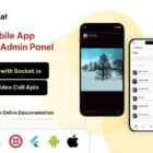 دانلود اپلیکیشن چت فلاتر Whoxa App-Whatsapp Clone App