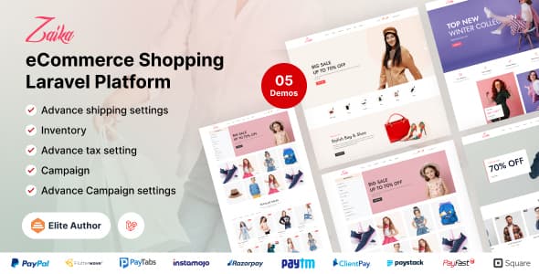 دانلود اسکریپت فروشگاهی Zaika eCommerce CMS-eCommerce Shopping دانلود اسکریپت فروشگاهی Zaika eCommerce CMS-eCommerce Shopping