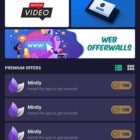 دانلود اپلیکیشن کسب درآمد اندروید Mintly-Advanced Multi Gaming Rewards