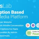 دانلود اسکریپت تولیدکنندگان محتوا FansLab-Subscription Social Media