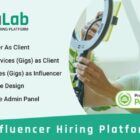 دانلود اسکریپت اینفلوئنسر InfuLab-Influencer Hiring Platform