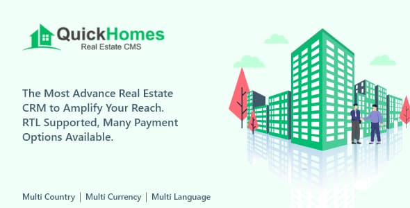 دانلود اسکریپت املاک QuickHomes-Laravel Real Estate Agency Portal دانلود اسکریپت املاک QuickHomes-Laravel Real Estate Agency Portal