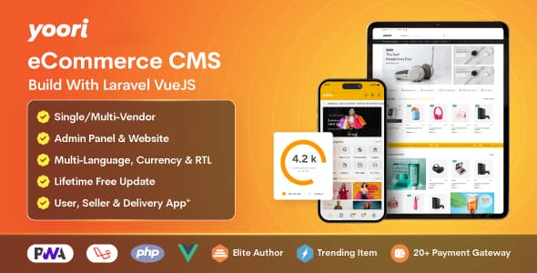 دانلود اسکریپت چند فروشندگی YOORI eCommerce-PWA Marketplace CMS دانلود اسکریپت چند فروشندگی YOORI eCommerce-PWA Marketplace CMS