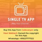 دانلود اپلیکیشن تلویزیون اندروید Android Single TV App-Live Streaming