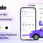 دانلود اپلیکیشن حمل و نقل فلاتر OvoRide-Cross Platform Ride Sharing