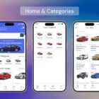 دانلود اپلیکیشن وسایل نقلیه فلاتر Carbaz-Car listing-Car Rental Directory App