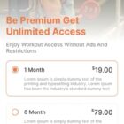 دانلود اپلیکیشن ورزشی فلاتر Mighty Fitness-Complete Fitness Solution