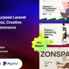 دانلود اسکریپت چند منظوره Agntix-Multipurpose Laravel CMS for Business