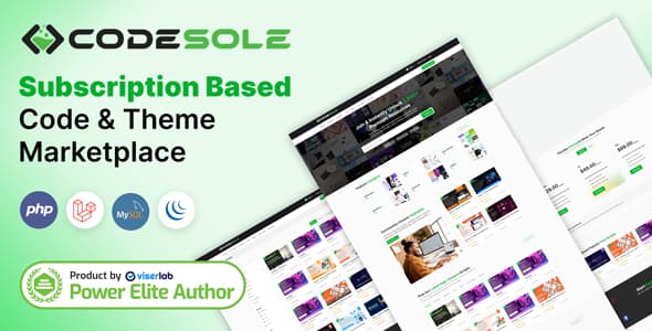 دانلود اسکریپت مارکت پلیس CodeSole-Code And Theme Marketplace دانلود اسکریپت مارکت پلیس CodeSole-Code And Theme Marketplace