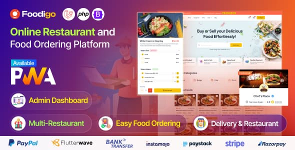 دانلود اسکریپت رستوران Foodigo-Multi Restaurant-Online Food Ordering دانلود اسکریپت رستوران Foodigo-Multi Restaurant-Online Food Ordering