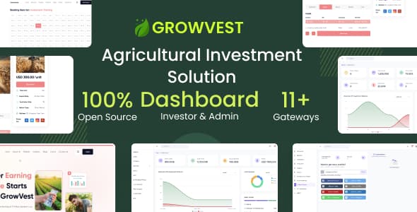 دانلود اسکریپت سرمایه گذاری GrowVest-Agricultural HYIP Investments دانلود اسکریپت سرمایه گذاری GrowVest-Agricultural HYIP Investments