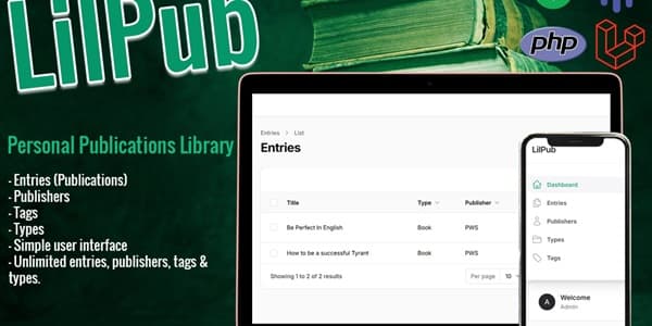 دانلود اسکریپت محتوا LilPub-Personal Publications Library دانلود اسکریپت محتوا LilPub-Personal Publications Library