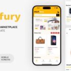 دانلود اپلیکیشن فروشگاهی فلاتر MartFury Flutter-eCommerce Mobile Apps