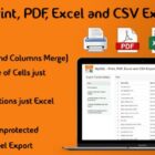 دانلود اسکریپت ابزار MySQL-Print-PDF-Excel and CSV Export Tools دانلود اسکریپت ابزار MySQL-Print-PDF-Excel and CSV Export Tools
