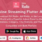 دانلود اپلیکیشن رادیو فلاتر Radio Online-Flutter Full App