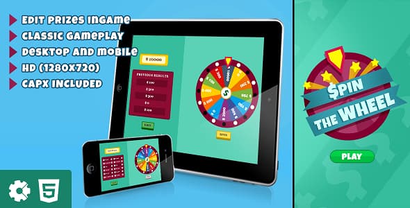 دانلود بازی اچ تی ام ال Spin the Wheel-HTML5 Game-c3p-capx دانلود بازی اچ تی ام ال Spin the Wheel-HTML5 Game-c3p-capx