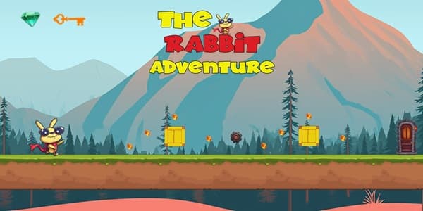 دانلود بازی اچ تی ام ال The Rabbit Adventure-HTML5 Game Construct 3 دانلود بازی اچ تی ام ال The Rabbit Adventure-HTML5 Game Construct 3